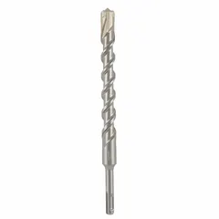 This SDS-Plus drill bit is designed for drilling into concrete, masonry, and block materials. With a 7/8 in diameter, 10 in overall length, and 8 in maximum drilling depth, it is suited for construction, renovation, and industrial maintenance tasks requiring precise holes in hard materials.