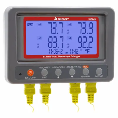 TRIPLETT TMDL400 Temperature Data Logger - Temperature Data Loggers