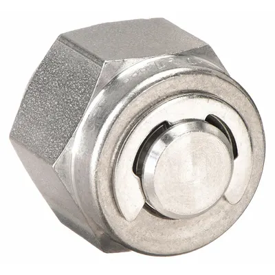 HAM-LET Compression Fitting Plug: 8 mm OD Fitting Size, Compression - Double-Ferrule Stainless Steel Fittings