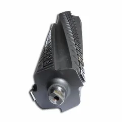 This replacement blade and insert features a steel carbide construction with a spiral cutter head design. It is intended for use as a direct replacement component in compatible equipment, providing cutting action for machining applications.