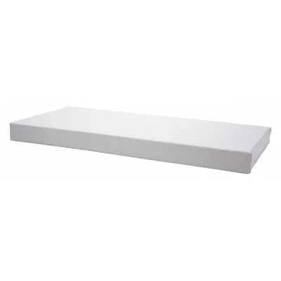 CORTECH Institutional Mattress: Gray, 80 in Overall Lg, 36 in Overall Wd, 6 in Overall Ht - Sealed Mattresses
