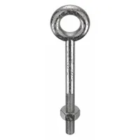 Machinery Eye Bolt: Without Shoulder, 18-8, Stainless Steel, Plain, 1/2"-13 Thread Size (MPN N2005-SS-4-1/2)