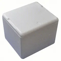 This 3-pack of white Styrofoam insert containers provides thermal insulation for temperature-sensitive shipments. Each container measures 10 1/2 in x 8 1/4 in x 9 1/4 in with 1.5 in insert wall thickness. Suitable for protecting perishable goods, pharmaceuticals, and biologics during transit.