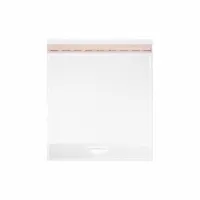 This peel and seal reclosable poly bag is made from biaxial oriented polypropylene, measuring 6 1/4 by 6 1/4 inches. It includes a hang hole for pegboard display or storage. Supplied as a flat pack of 1,000 bags, suitable for packaging small parts, hardware, or components in industrial and warehouse settings
