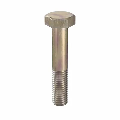 LINDSTROM Hex Head Cap Screw: Steel, Class 10.9, Zinc Yellow, M10, Metric, 55 mm lg - Class 10.9 Steel Hex Head Cap Screws