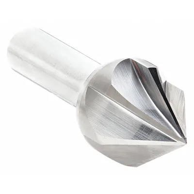 KEO 60° Six-Flute Carbide Countersink - Smooth-Finish Six-Flute Countersinks