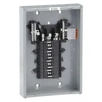 Load Center: 125 A Amps, 208Y/120/240V AC, 24 Spaces, 65kA, 0 Max. No. of Tandem Breakers, Indoor (MPN QO324L125G)