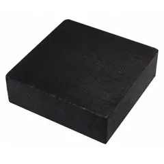 Disc ceramic magnet with block-style shape, 1 in outside diameter, 0.31 in thickness, and 4 lbf max pull force. Used for industrial holding, fixturing, and magnetic separation in light-duty positioning, clamping, or retrieval tasks.