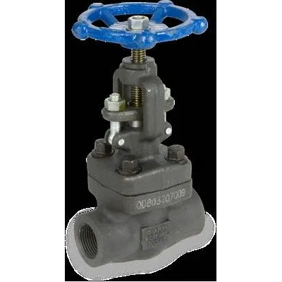 SHARPE Globe Valves: For Steam Media, Carbon Steel, 1/4 in Pipe Size, Socket x FNPT - Carbon Steel Straight-Body General-Service Globe Valves