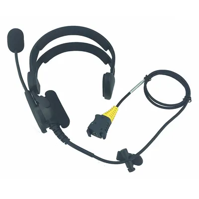 TITAN Voice Recognition Headset: On-Ear, Black, On-Ear, Noise Cancelling, Wired - On-Ear Warehouse Automation Headsets