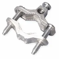 Grounding Connector: Zinc, 10 AWG SOL to 6 AWG SOL Grounding Wire Size, 1 Grounding Wires (MPN ZWP1J)