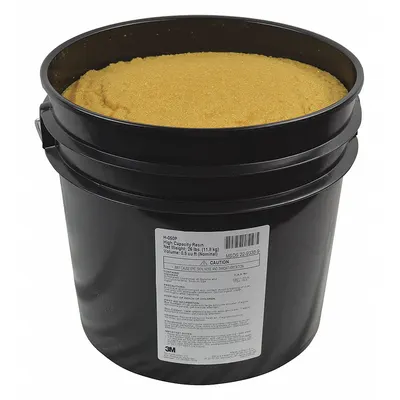 3M AQUA-PURE Hi-Cap Resin Filter Media, 0.5 cu ft, 23.6 lb, H-050P - Loose Filter Media