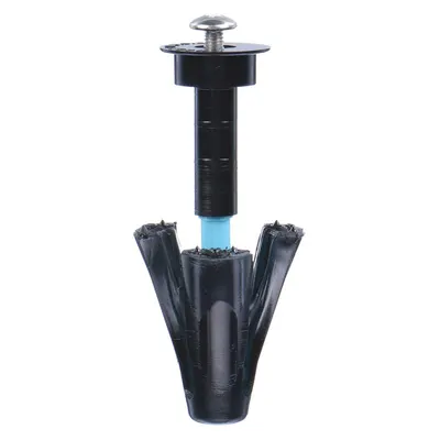 WINGITS Wall Anchor: 3/16 in Dia, 3 1/2 in Overall Lg, #10-32 Thread Size, Plastic - High-Load Winged Anchors