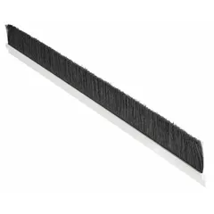 Strip Brush: 3 in Bristle Trim Ht, 0.02 in Bristle Dia, 3 ft Overall Lg, 5/16 in Backing Wd, Black (MPN RPVC213036). Key specifications — Bristle Color: Black; Bristle Type: Straight Wire.