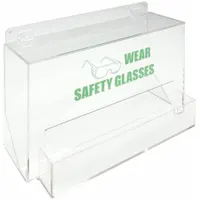 BRADY Protective Eyewear Dispenser: 1 Compartments, 35 Eyewear, 18 in Overall Wd, Tray Dispenser (MPN PD701E)
