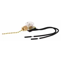 HUBBELL WIRING DEVICE-KELLEMS Pull Chain Switch (MPN RL121)