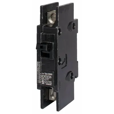 SIEMENS Miniature Circuit Breaker: 55 A Amps, 120V AC, 1 Poles - BQ & BQH Series, Bolt-On Siemens Miniature Circuit Breakers