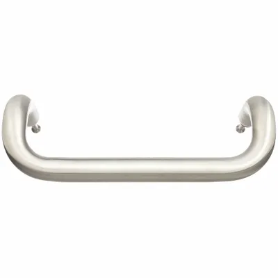 ROCKWOOD Pull Handle: 1 in Wd, 11 in Ht - Offset Door Pulls