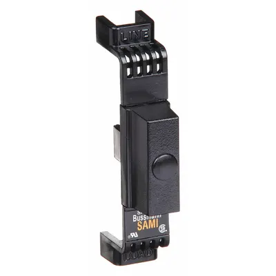 BUSSMANN Fuse Block Cover: For CC/Midget Fuse Class or Type, 600 V AC, Non-Indicating - Non-Indicating Fuse Block Covers