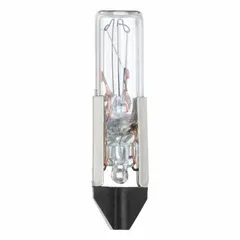 APPROVED VENDOR 120PSB-10PK Telephone Slide #5 Base Lamp, T2, 120V AC, White, 10-Pack