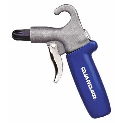 GUARDAIR Air Gun: Pistol-Grip Grip, Aluminum, 1/4 in Female NPT, 1 Nozzle(s), Straight - Pistol-Grip Air Guns