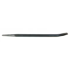 This 30-inch pinch bar features a 7/8-inch bar width and a 1-inch end width with an angled chisel end for extra leverage. It is ASME-rated and has no nail slots. Suitable for prying, aligning, and lifting heavy materials in construction and industrial applications.