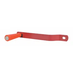 Replacement handle for Dayton brand material handling equipment, model 1DJN1. Used for maintenance and repair of industrial machinery to restore operation.
