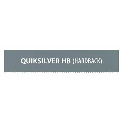 MORSE Band Saw Blade: Carbon Steel, 14 ft 9 in, Quiksilver Hard Back, 5/8 in Blade Wd - Wood-Cutting Blades for Straight Cuts