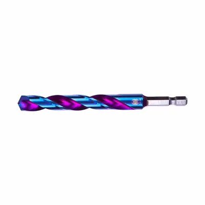 SPYDER Step Drill Bit: 1/8" to 1/2", Black Oxide HSS, Impact Rated - Impact-Rated High-Speed Steel Step Drill Bits