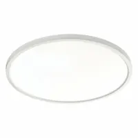LED Flush Mount: 15 5/8 in Dia, White, 1 in Ht, 2,525 lm, 3000K/4000K/5000K, 25 W, 120V AC, EGRF (MPN EGRF1625LAJUDWH)