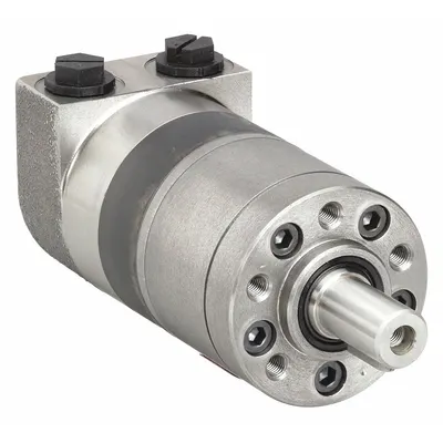 VICKERS Hydraulic Motor: J Series, 5-Bolt, 1/4"-28 UNF, 1.9 cu in/rev, 650 RPM Max. RPM - Hydraulic Motors
