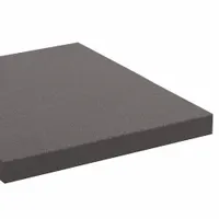 APPROVED VENDOR Foam Insert: Blue/Gray, 24 in Overall Wd, 27 in Overall Lg, 0 Compartments