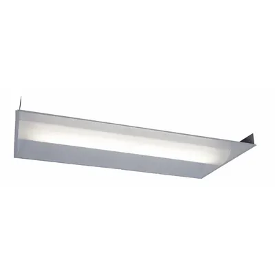 LUMINATION Recessed Troffer: 4 ft Lg, 2 ft Wd, 6,000 lm, 5000K, 47 W, 120 to 277V AC - 2 ft. x 4 ft. LED Center-Basket Troffers