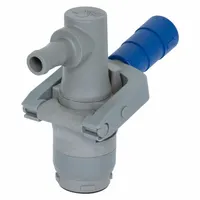 FILL-RITE Coupler: Coupling, Nylon, 3/4 in Hose Barb, 90° Outlet Angle, Nylon (MPN MMNM075RPV)