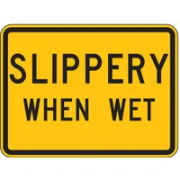 Traffic Sign: 18 in x 24 in Nominal Sign Size, Aluminum, 0.08 in, W8-5A MUTCD (MPN W8-5P-24HA)