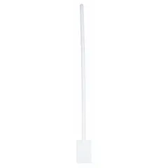 APPROVED VENDOR Lab Scraper, HDPE, Uncoated, White, 3 in Overall Length