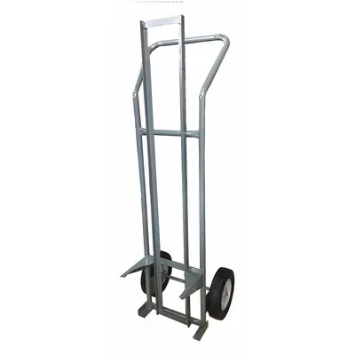 Dayton Drum Truck: 19 in x 19 in x 55 in, Fully Assembled, For 5 gal Drum Capacity - Bucket Hand Trucks