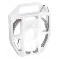Stainless Steel Band: 0.03 in Strapping Thick, 1,875 lb Break Strength, 50 ft Strapping Lg, Gray (MPN GRC205)