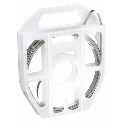 BAND-IT Stainless Steel Band: 0.03 in Strapping Thick, 1,875 lb Break Strength - 201 Stainless Steel Strapping