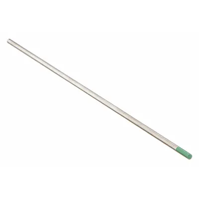 UNIWELD Pure Tungsten Electrode, 1/8 in x 7 in, Green, EWP, 10-Pack - Pure Tungsten Electrodes