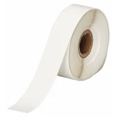 Black-on-white vinyl wraparound label on a continuous roll, designed for wire gauges from 6 AWG to 0 AWG. Compatible with the THT printer series and requires R6213 ribbon. Used for permanent identification of wires in electrical panels, machinery, and cable management.
