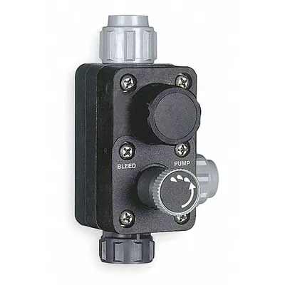 PULSAFEEDER Valve: Valve, Five Function, PVDF Body, 240 gpd Max. Flow Rate - Five-Function Valves