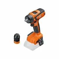 FEIN Drill/Driver: Compact, 1/2 in Chuck, 2,500 RPM Max., Brushless, Tool Only, 18 V DC Volt (MPN ASCM 18 QSW AS Bare Tool)