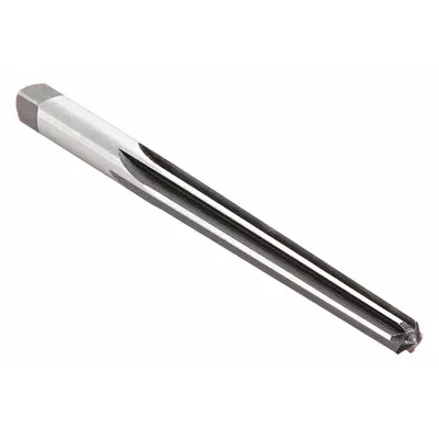 CLEVELAND Taper Pin Reamer: For #4 Pin, 0.2071 in x 0.2604 in Dia - Straight-Flute Taper Pin Reamers
