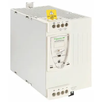 SCHNEIDER DC Power Supply: DIN Rail, 480 W Output Power - Rated, 20 A Current - Output - DIN Rail Mount DC Power Supplies