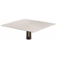 This drywall hawk features a 13-inch square aluminum blade for lightweight, rust-resistant performance. The ProForm handle provides a comfortable grip. Used by drywall finishers and plasterers to hold and apply joint compound or plaster during overhead or vertical work