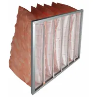 OEM Pocket Air Filter: 24 in x 24 in x 18 in, MERV 11, Orange, Synthetic, 6 Pockets (MPN 6B650)