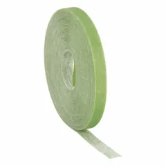 VELCRO BRAND Agricultural Back-to-Back Hook & Loop Rolls are green hook-and-loop straps, each 1/2 inch wide by 50 feet long, supplied in a 6-pack. Designed for bundling, securing, and organizing equipment, hoses, and cables in outdoor and industrial environments.