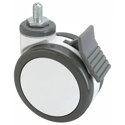 OEM Twin-Wheel Threaded Stem Caster for Medical Equipment - Twin-Wheel Threaded Stem Casters for Medical Equipment