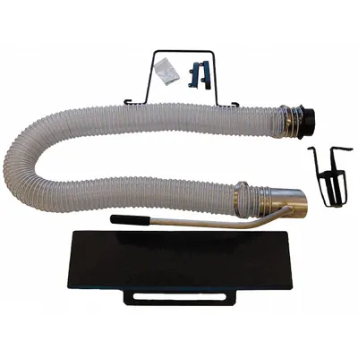 BILLY GOAT Hose Kit: 4 in Dia, Plastic, Rubber - Litter & Leaf Vacuum Parts & Accessories